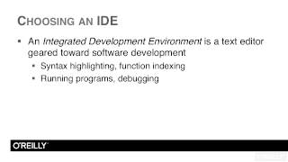 Python - Object-Oriented Programming Tutorial | Choosing An IDE Or Text Editor And Workflow