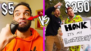 $5 VS $250 DARES! *Budget Challenge*