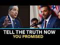 “YOU BROKE YOUR WORD!” RASKIN BLASTS PATEL LIVE