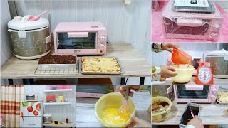 Rahasia baking Sponge Cake/Bolu dg microwave oven grill SHARP type R728(S)-IN