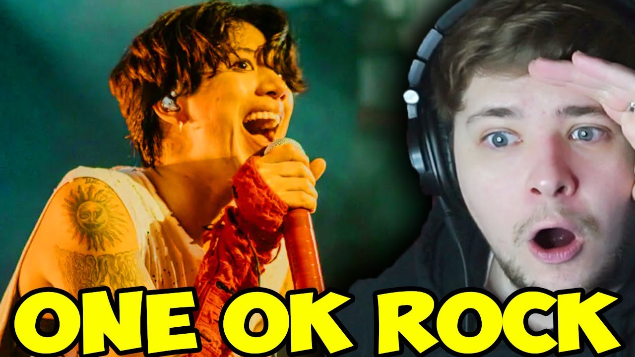 Реакция фаната NON ROCK на лучшие живые выступления ONE OK ROCK (реакция на подборку TikTok)