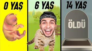 DOĞUMDAN ÖLÜME KEDİ OLMAK! #2  Cat Life Simulator