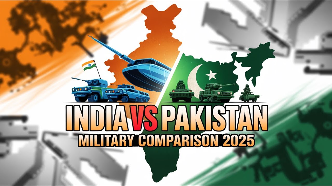 🇮🇳 India vs 🇵🇰 Pakistan Military Comparison 2025 | Full Breakdown - YouTube