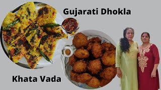 Dhokla | How to Make Soft and Spongy Dhokla Recipe And Crispy Kali Chaudas Vada | Khata Vada Recipe