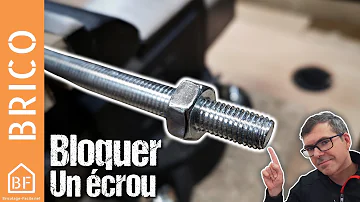 Comment serrer un écrou autobloquant ?