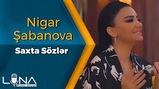 Nigar Sabanova - Saxta Sözlər 2019 /  Video | Azeri Music [OFFICIAL] Resimi