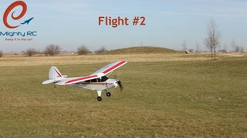 Super Cub S - RC Plane - Flight #2