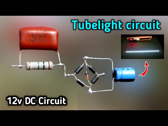 How to Make a Simple 12 Volt LED Lantern Circuit - Homemade Circuit Projects