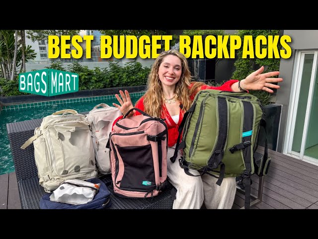 best budget backpack travel Best Travel Carry-On Backpacks Under $100 I Use (BAGSMART Review)