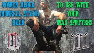 Make Your Power Block Stand Work With The Mad Spotter Hooks!!!