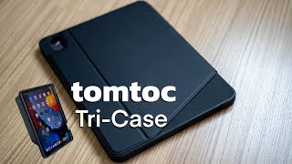 แกะกล่องรีวิวเคส tomtoc Tri-Case เคสกันงอ กันกระแทก iPad Air 5