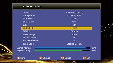 How to setup satellite for iBRAVEBOX V8 Magic support H.65 CCCAM IPTV