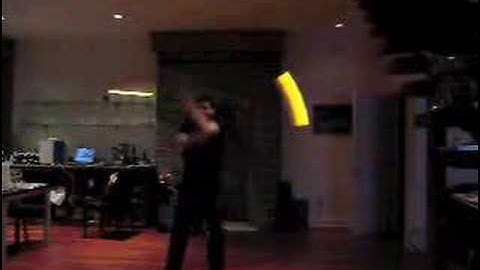 Scott Hesse poi spinning glowsticks Eric Prydz strings