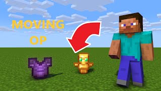 Minecraft but moving give op items