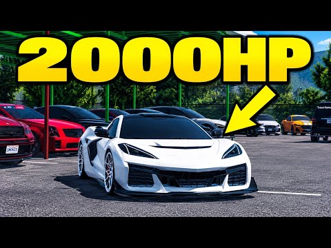 I TOOK MY 2000HP CORVETTE TO A CAR MEET!