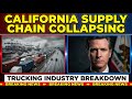 California Trucking Collapse How Newsom Policies Are Breaking the Supply Chain