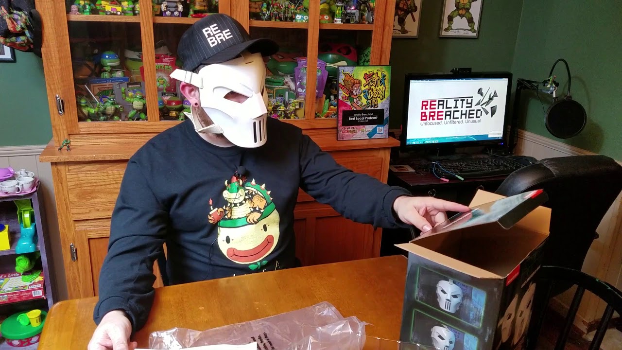 Unboxing the NECA Casey Jones Replica Mask TMNT YouTube