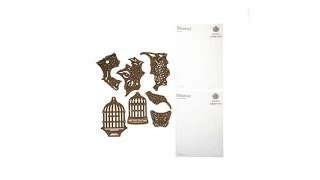 Anna Griffin Cuttlebug Birdcage Dies   Folders