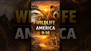 Wildlife of America | 8K Cinematic Realistic Animal Documentary#shortvideo