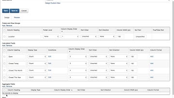 Creating a Report View in iSupport