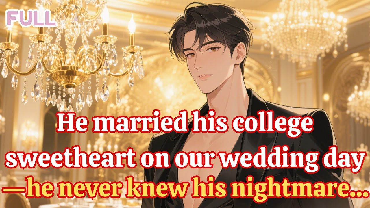 He married his college sweetheart on our wedding day—he never knew his nightmare...