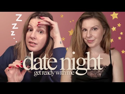 GRWM for date night | Rollers, makeup & unexpected drama