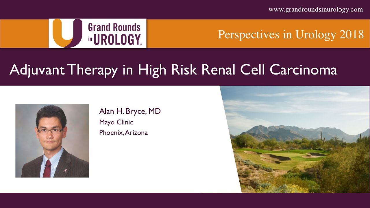 Adjuvant Therapy in High Risk Renal Cell Carcinoma - YouTube