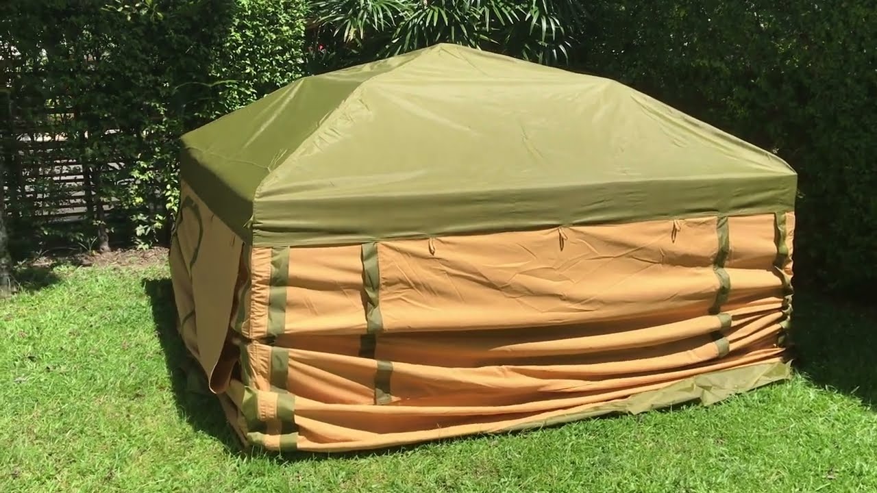 Camping] กางเต็นท์ tent-Mark Designs - PEPO Quick Cabin | Size 265