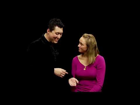 Gold and Silver Coin Magic Illusion live demo