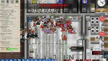 Prison Architect | Max-Sec prison riot |