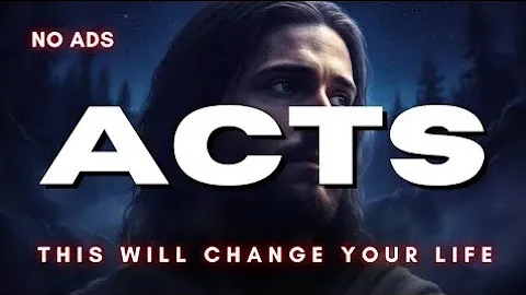 Fall Asleep To The Book Of Acts Like Never Before | Holy Bible Audio For Deep Sleep #jesus #bible 