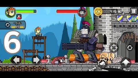 Dan The Man - Gameplay Walkthrough Part 6 - Main Story (stage 8-1-3) (iOS, Android)