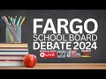 Fargo school board debate  52124