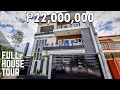 House Tour GT22 | 3 Storey House and lot with Swimming Pool | Greenwoods Subd. Taytay, Rizal