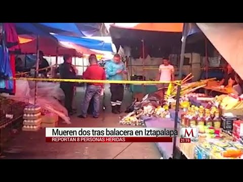 Dos muertos y 10 heridos por balacera en Iztapalapa - YouTube