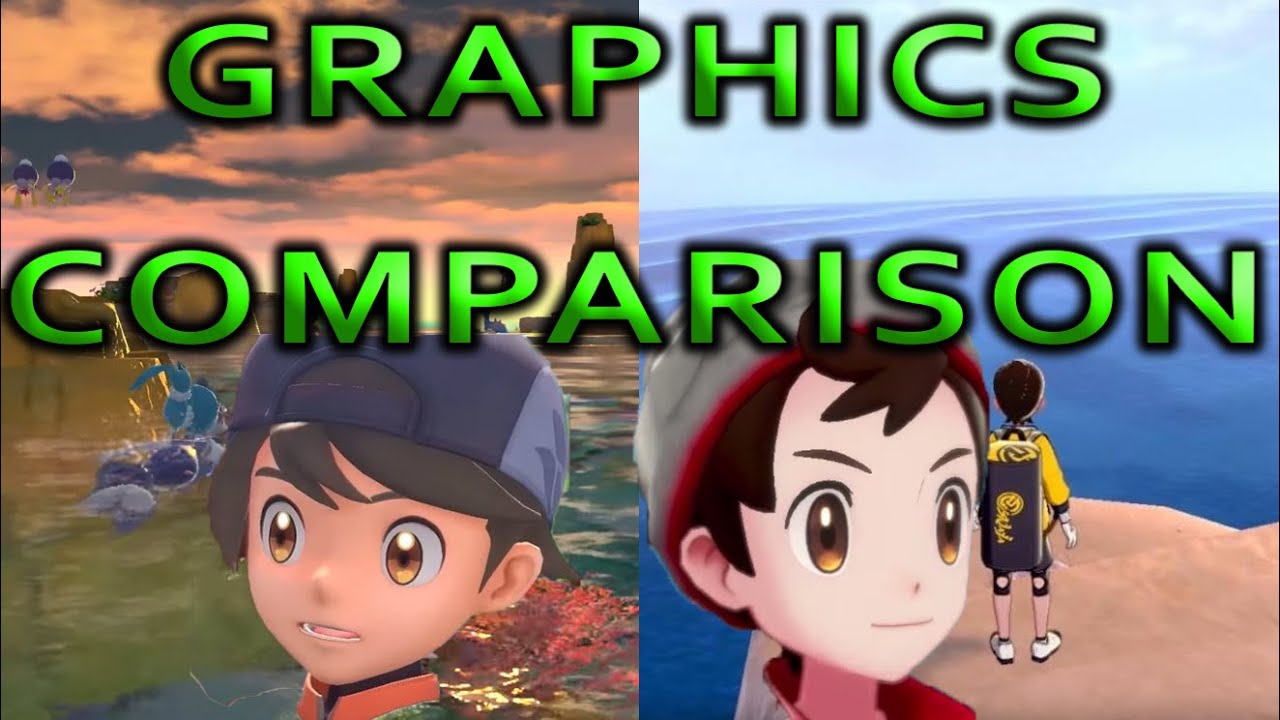 New Pokemon Snap Vs. Sword and Shield - Graphics Comparison