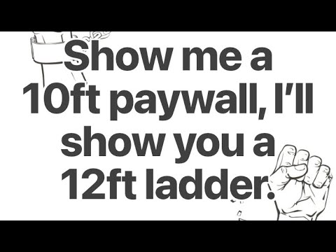 How to Bypass Paywalls for free in 2022