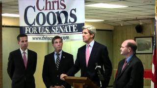 Kerry supports Coons