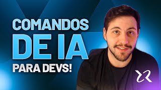 3 comandos de IA indispensáveis para devs: Commit Atômico, PR e Code Review automático!