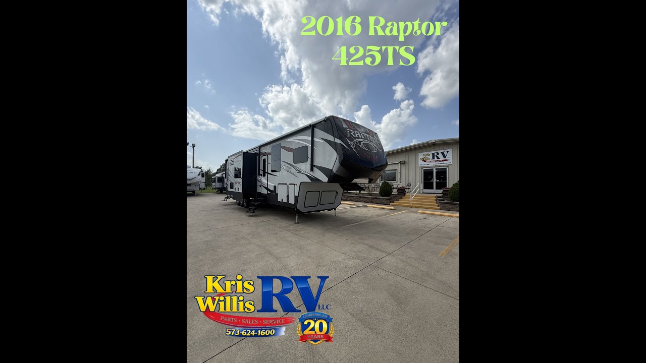 2016 Keystone Raptor 425TS
