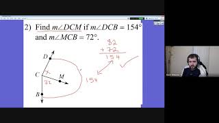 Chapter 1 Section 4 Angle Addition Postulate