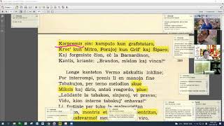 29 | Sinjoro Tadeo 4: 353-458 | Pan Tadeusz – 에스페란토 판 타데우시 4권 공부 (zoom)