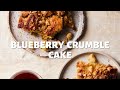 Blueberry Crumble Cake