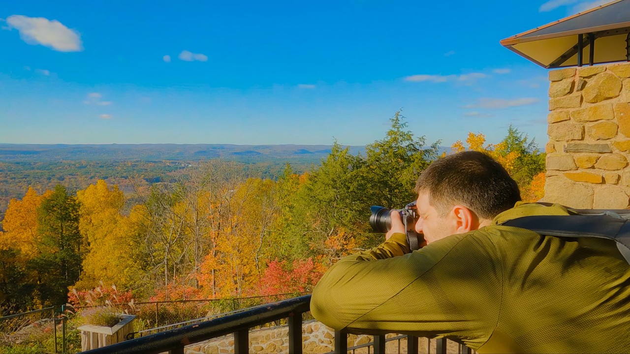 New England Fall Foliage 4K HDR | Shooting Day at Talcott Mountain - S2; Ep 12
