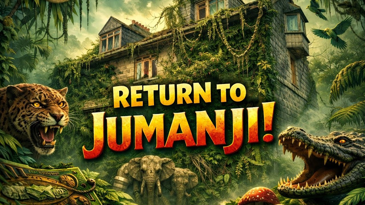 Мы возвращаемся в дом Джуманджи, он уже не тот.