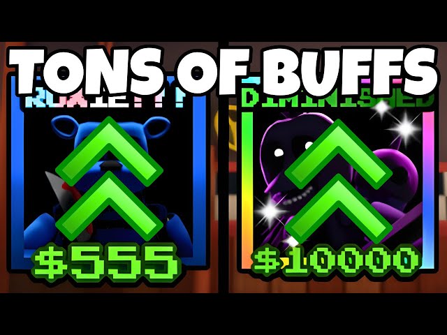 TONS OF NEW OP TOWER BUFFS - Roblox Nightshift Tower Defense (NTD