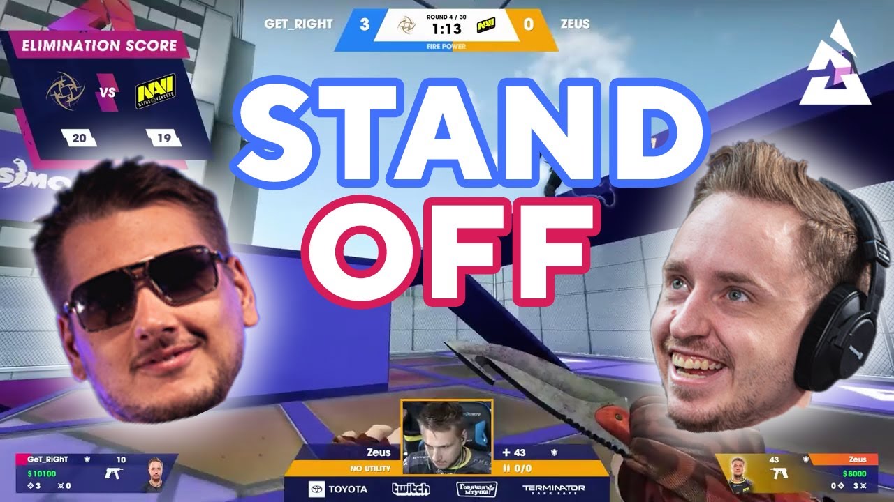 Stand-Off Sunday: Zeus vs GeT_RiGhT at BLAST Pro Series Moscow 2019