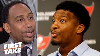 The Patriots are 'the perfect place' for Jameis Winston - Stephen A. | First Take