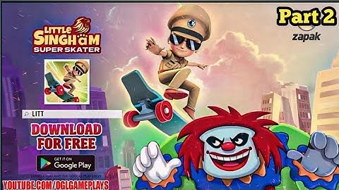 Little Singham Super Skater Gameplay Walkthrough (Android, iOS) - Part 2