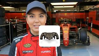 F1 Open Wheel Mod for Moza ES ESX 28 2cm Rim Fits Moza R3 R5